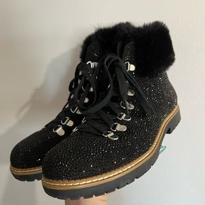 Blinged boots